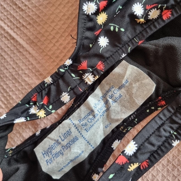 Polo Ralph Lauren Black Floral bikini Size small uk 8BNWT see description - Picture 4 of 4